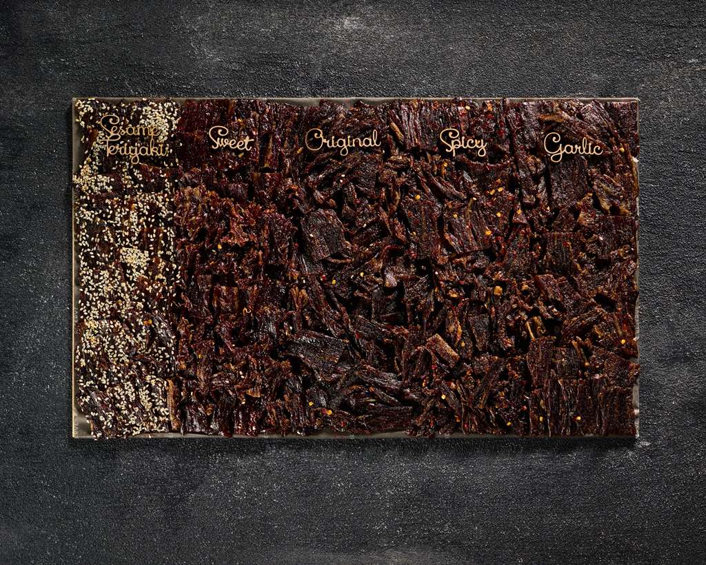 The Grand Selection jerky Board