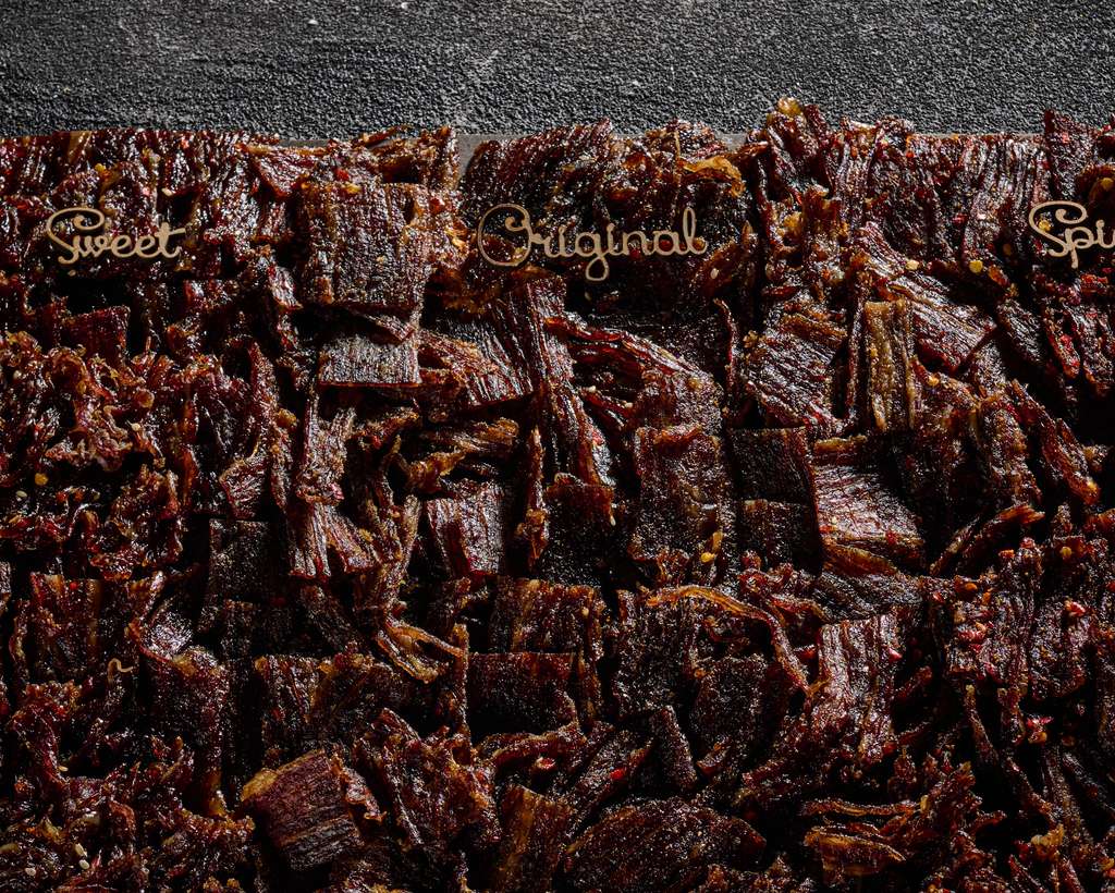 The Triple Selection jerky  Board