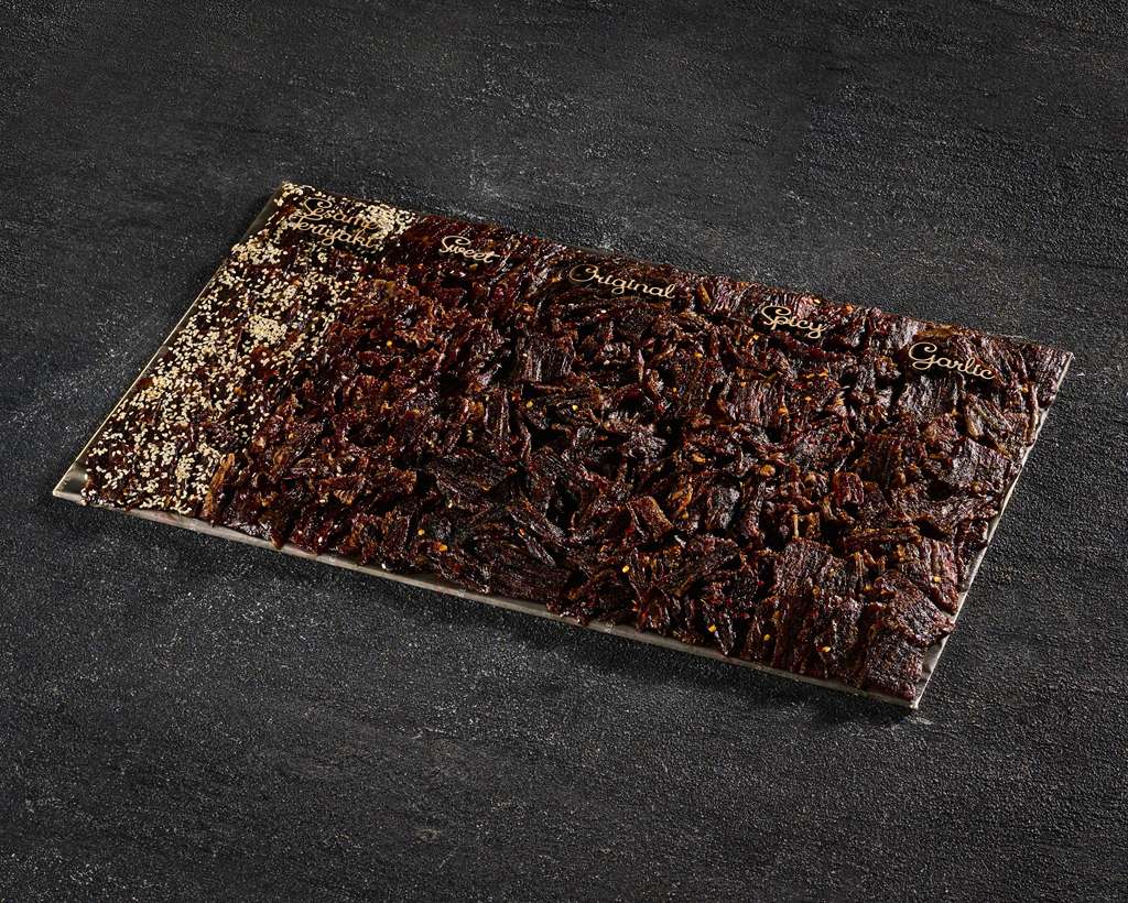 The Grand Selection jerky Board